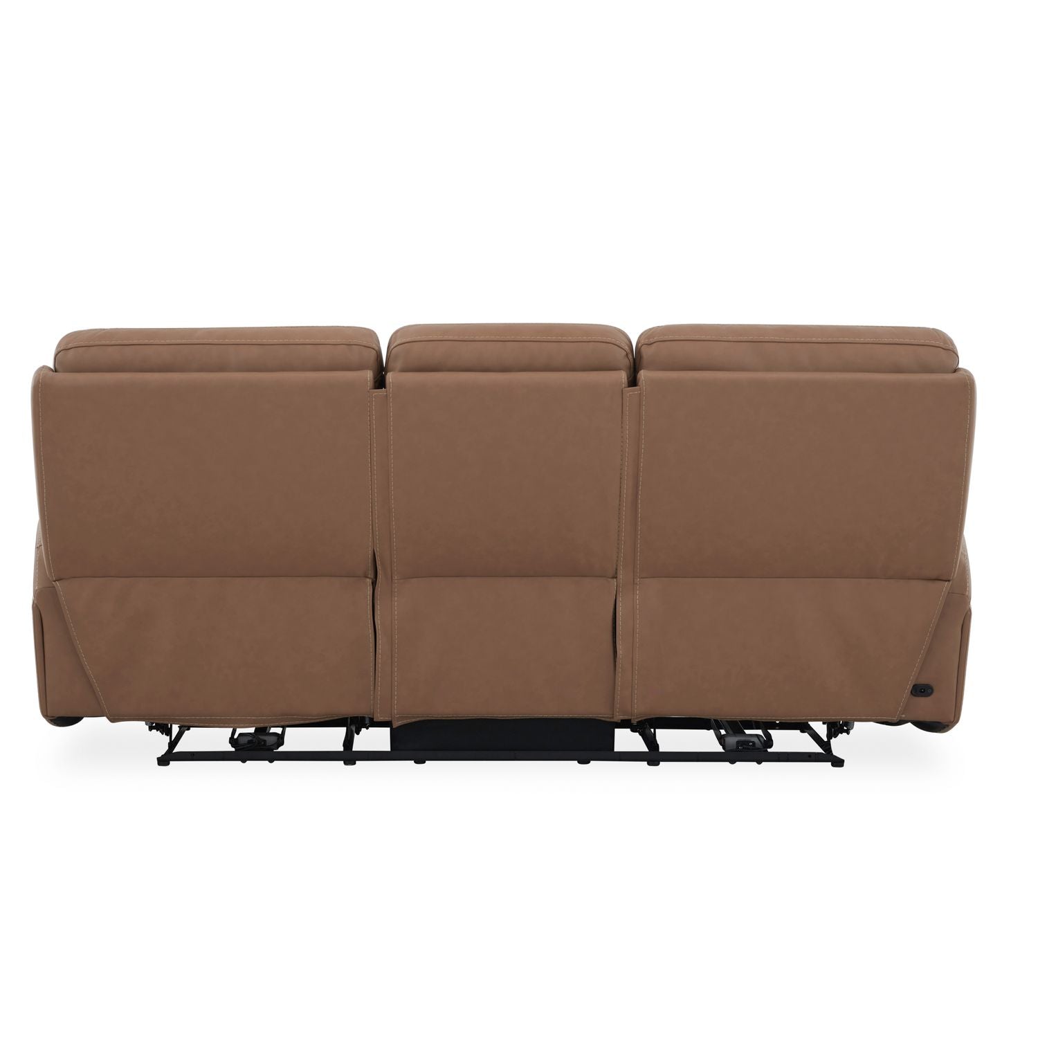Bennett Dual Power Zero Gravity Sofa & - Butternut