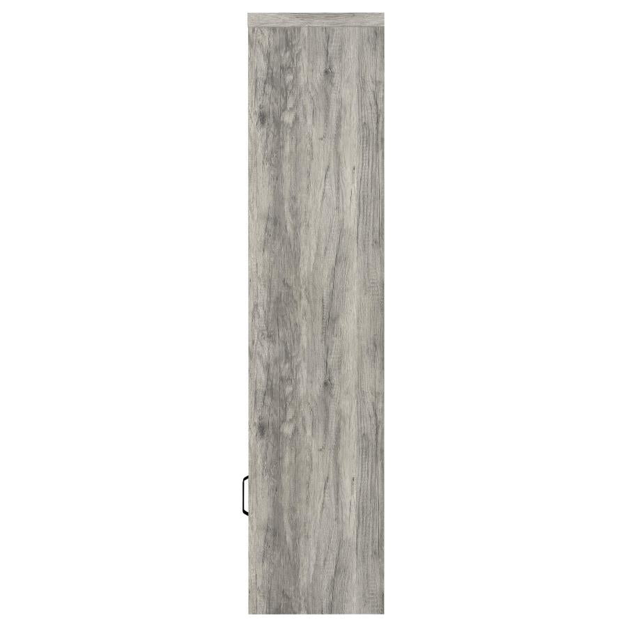 Burke 3-Piece TV Entertainment Center Fits 75-Inch TVs Grey Driftwood