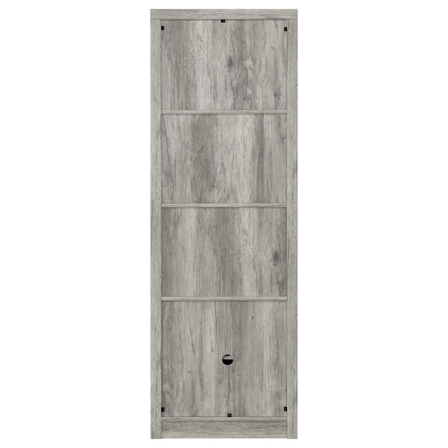 Burke 3-Piece TV Entertainment Center Fits 75-Inch TVs Grey Driftwood
