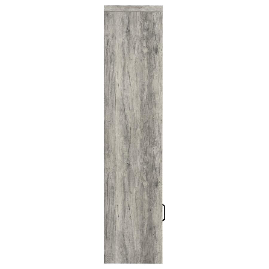 Burke 3-Piece TV Entertainment Center Fits 75-Inch TVs Grey Driftwood