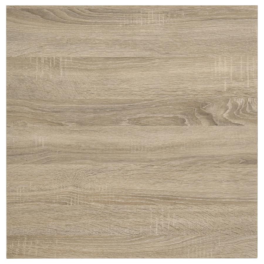 Garza 3-Piece Rectangular Coffee Table Set Greige Oak