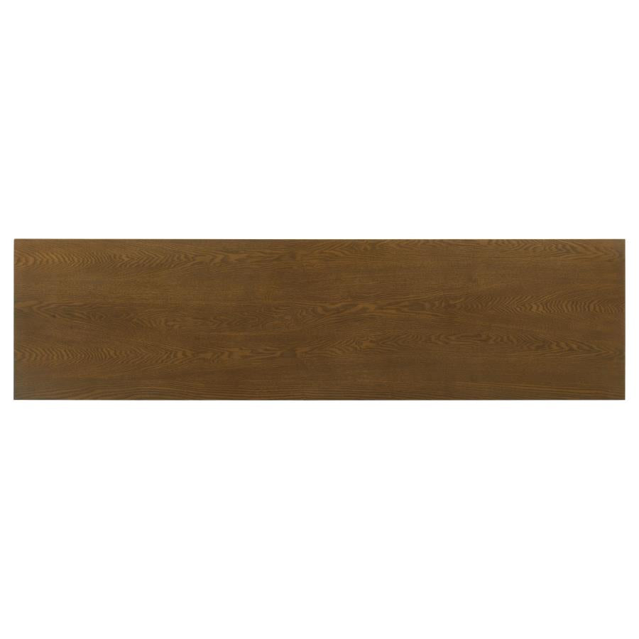 Thori 63-inch 2-door TV Stand Media Console Dark Brown
