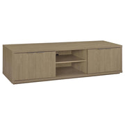 Ingram 4-Door TV Stand for TVs up to 85 Inches Latte
