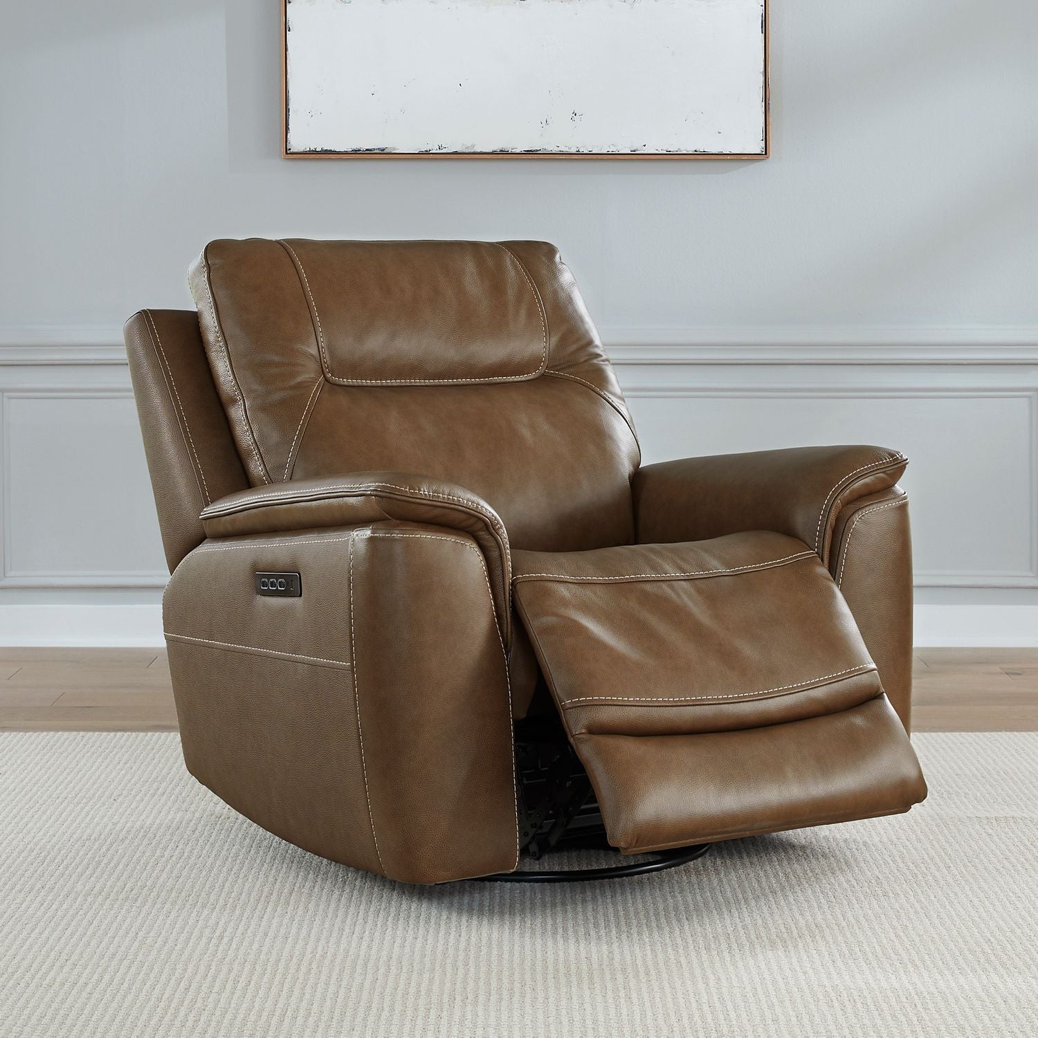 Collins Triple Power Swivel Glide Recliner