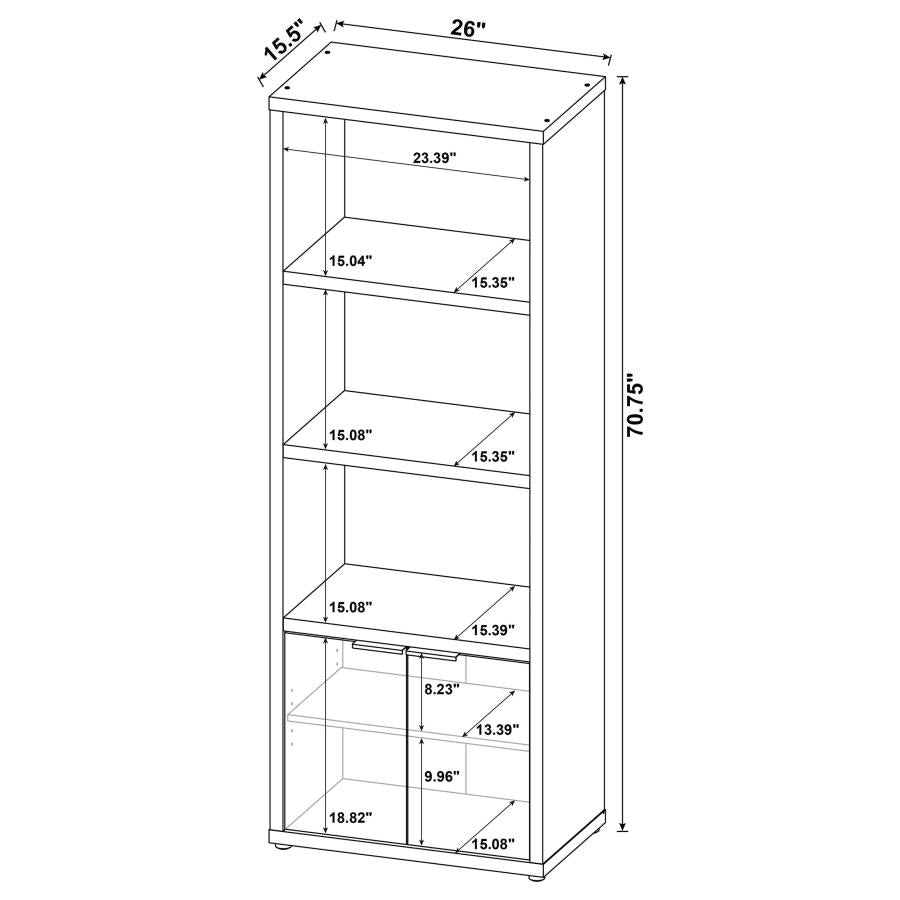 Tabby 3-Piece Entertainment Center for a TV up to 65 Inches Mango