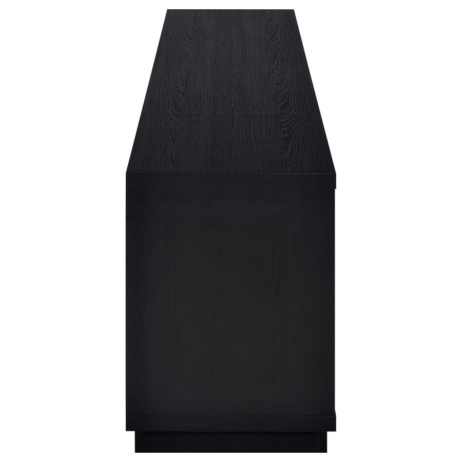 Medina 4-Door TV Stand for TVs up to 85 Inches Black