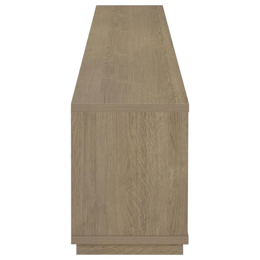 Medina 4-Door TV Stand for TVs up to 85 Inches Latte