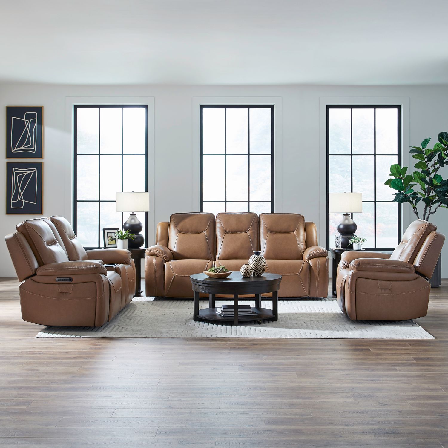 Callihan Sofa with Loveseat & Recliner