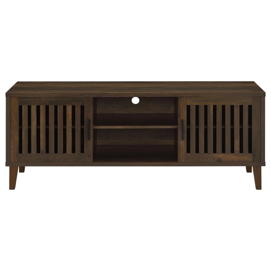 Sedona 2-door TV Stand for TVs up to 65 Inches Dark Pine