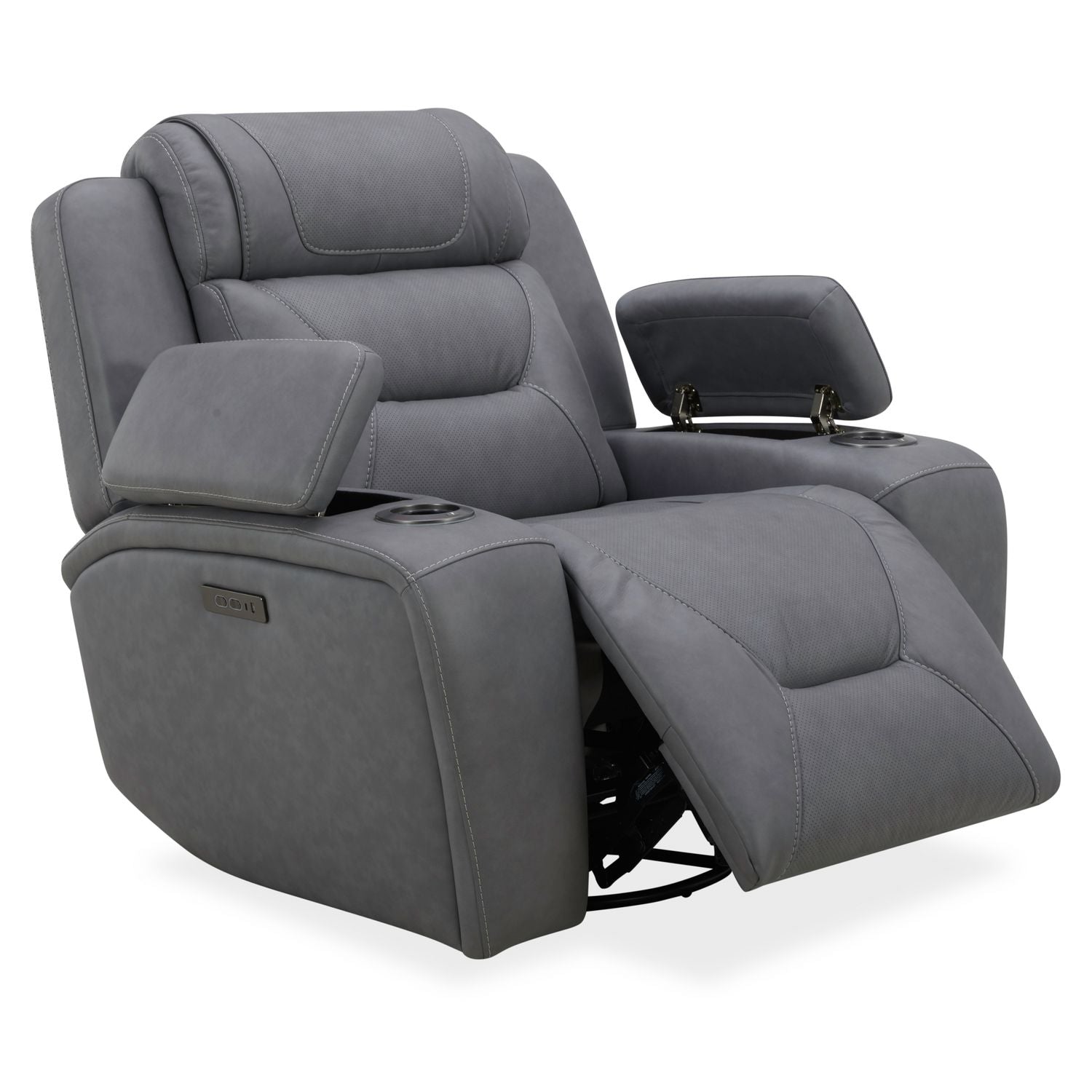 Chapman Dual Power Swivel Glide Recliner