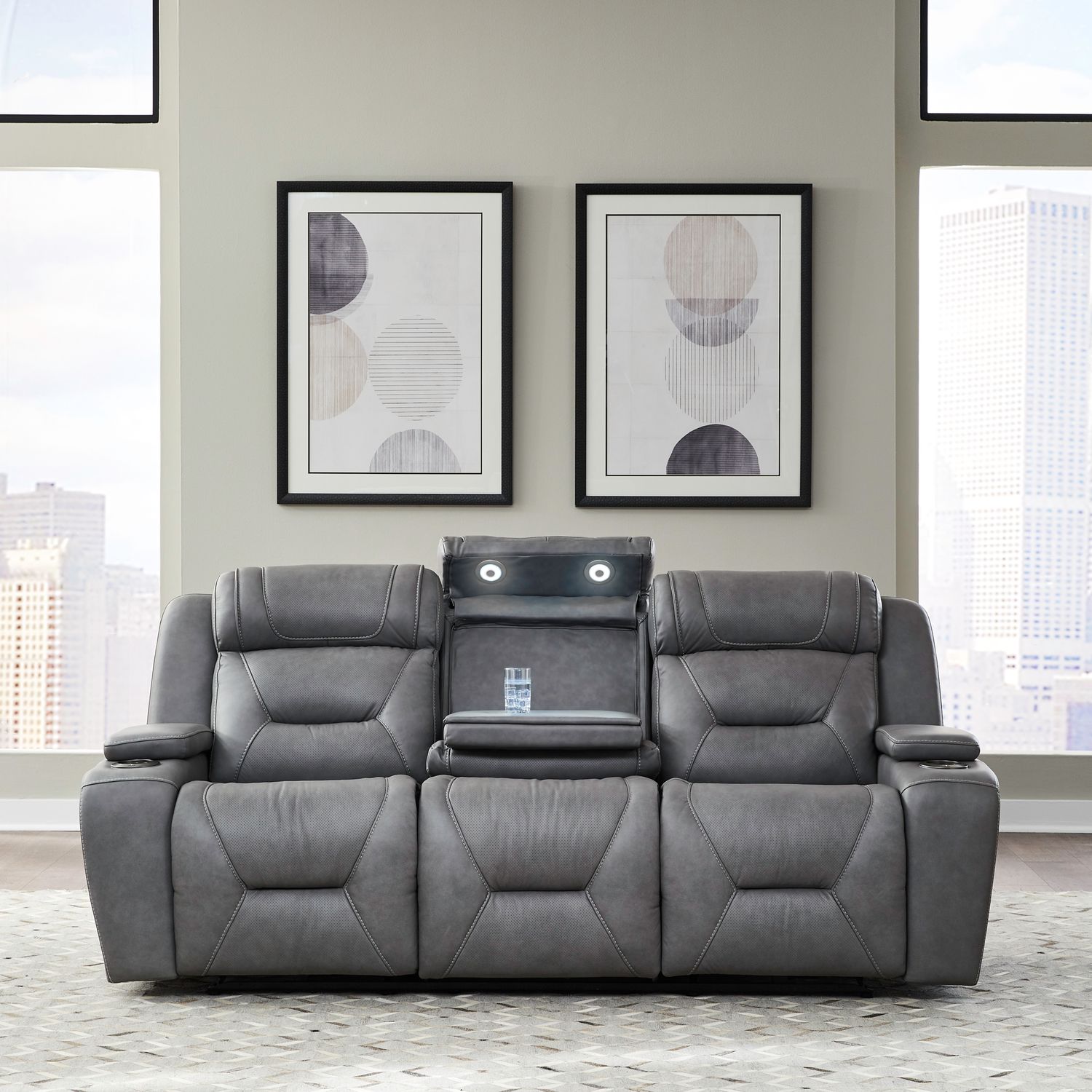 Chapman Dual Power Zero Gravity Sofa