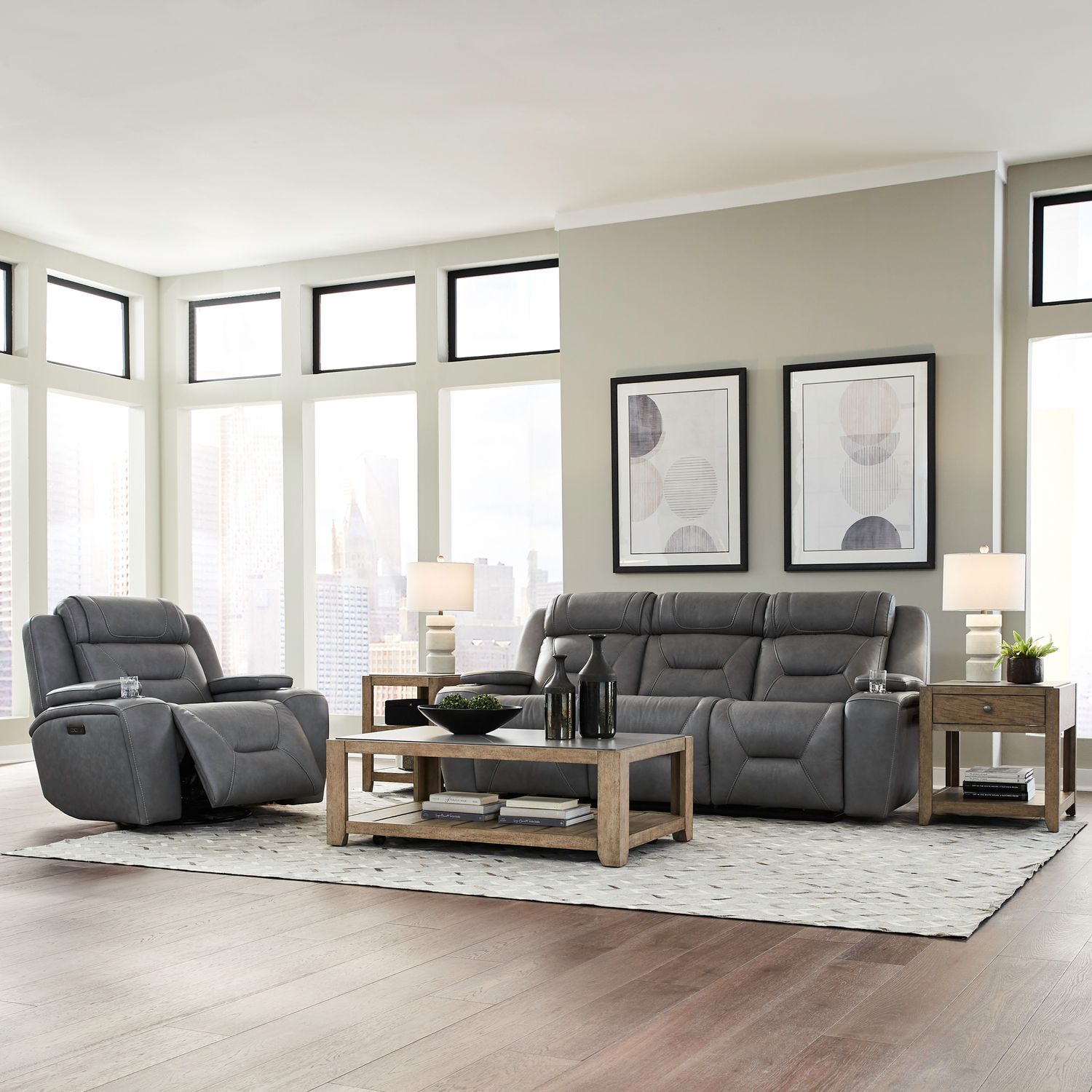 Chapman Sofa & Recliner