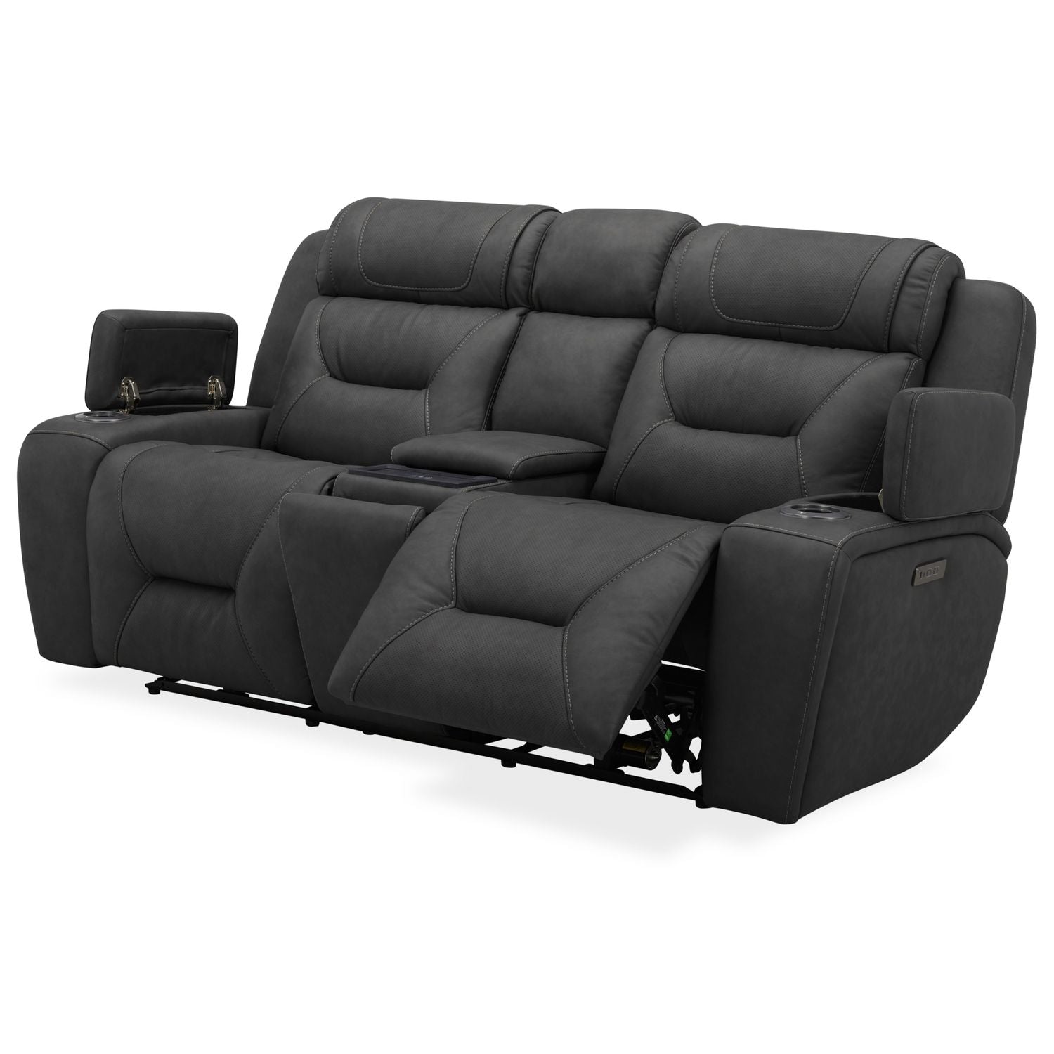 Chapman Dual Power Zero Gravity Loveseat with Console