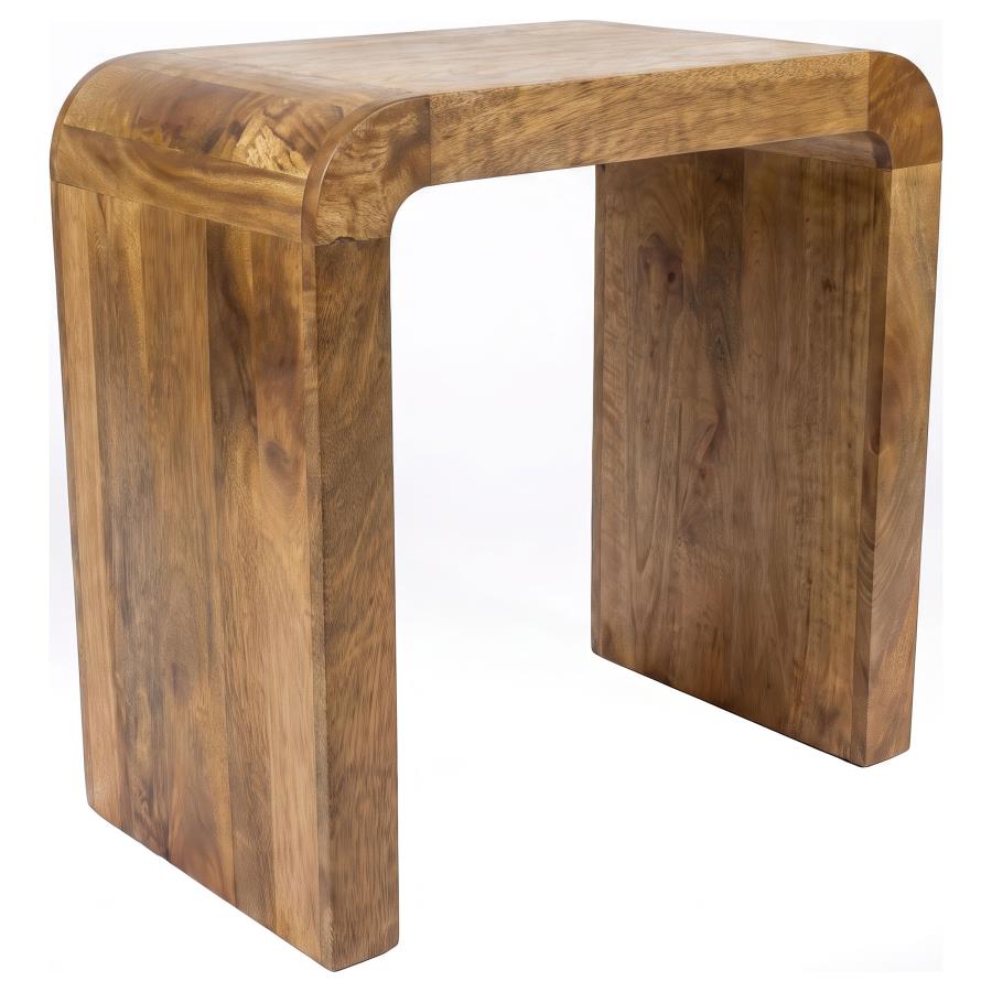 Booker 2-piece Mango Wood Coffee and End Table Set Natural