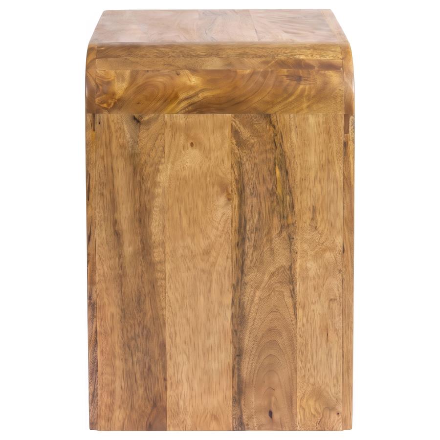 Booker 2-piece Mango Wood Coffee and End Table Set Natural
