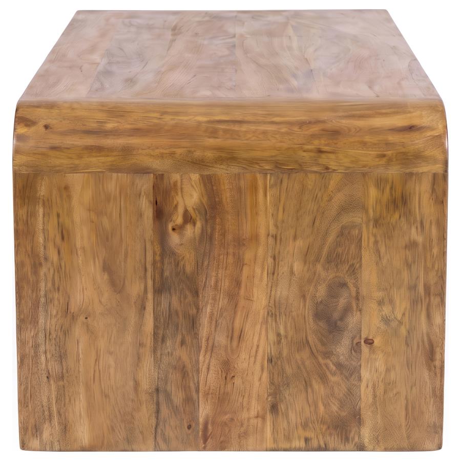 Booker 2-piece Mango Wood Coffee and End Table Set Natural