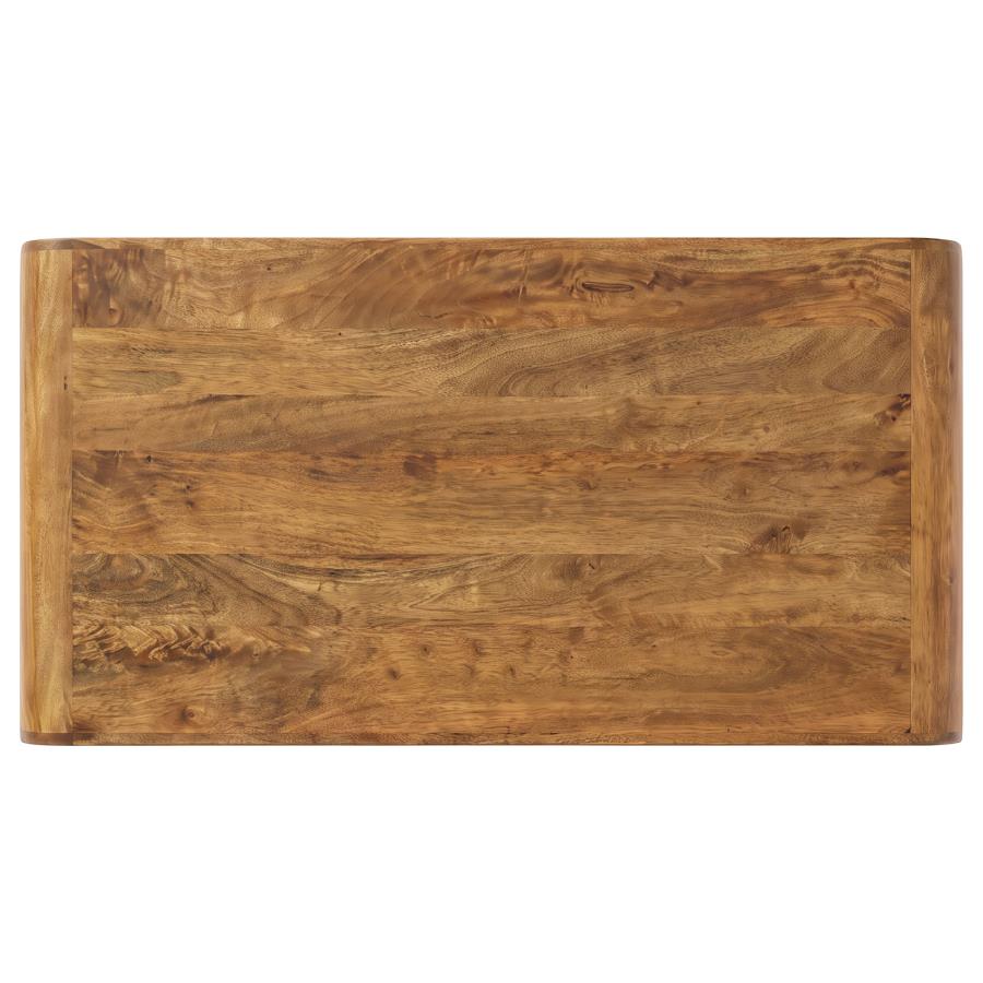 Booker 2-piece Mango Wood Coffee and End Table Set Natural