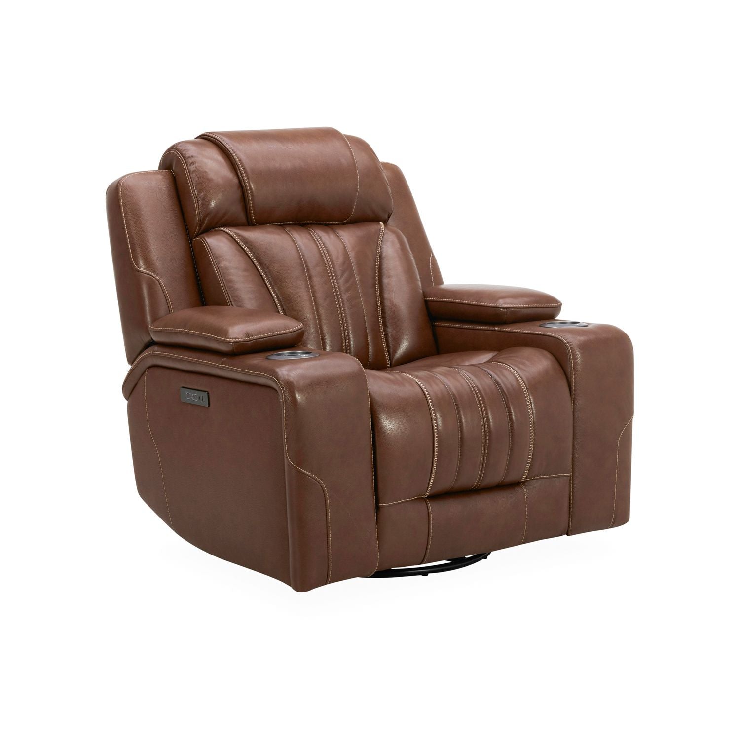 Caswell Dual Power Swivel Glide Recliner