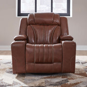 Caswell Dual Power Swivel Glide Recliner