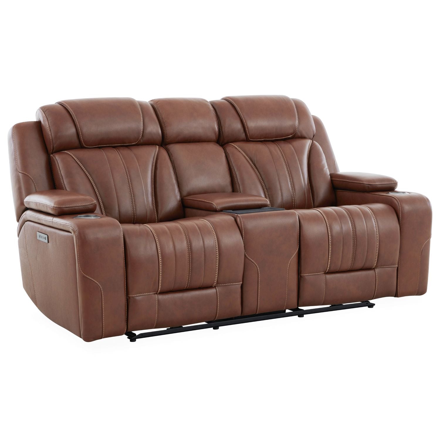 Caswell Dual Power Zero Gravity Loveseat with Console