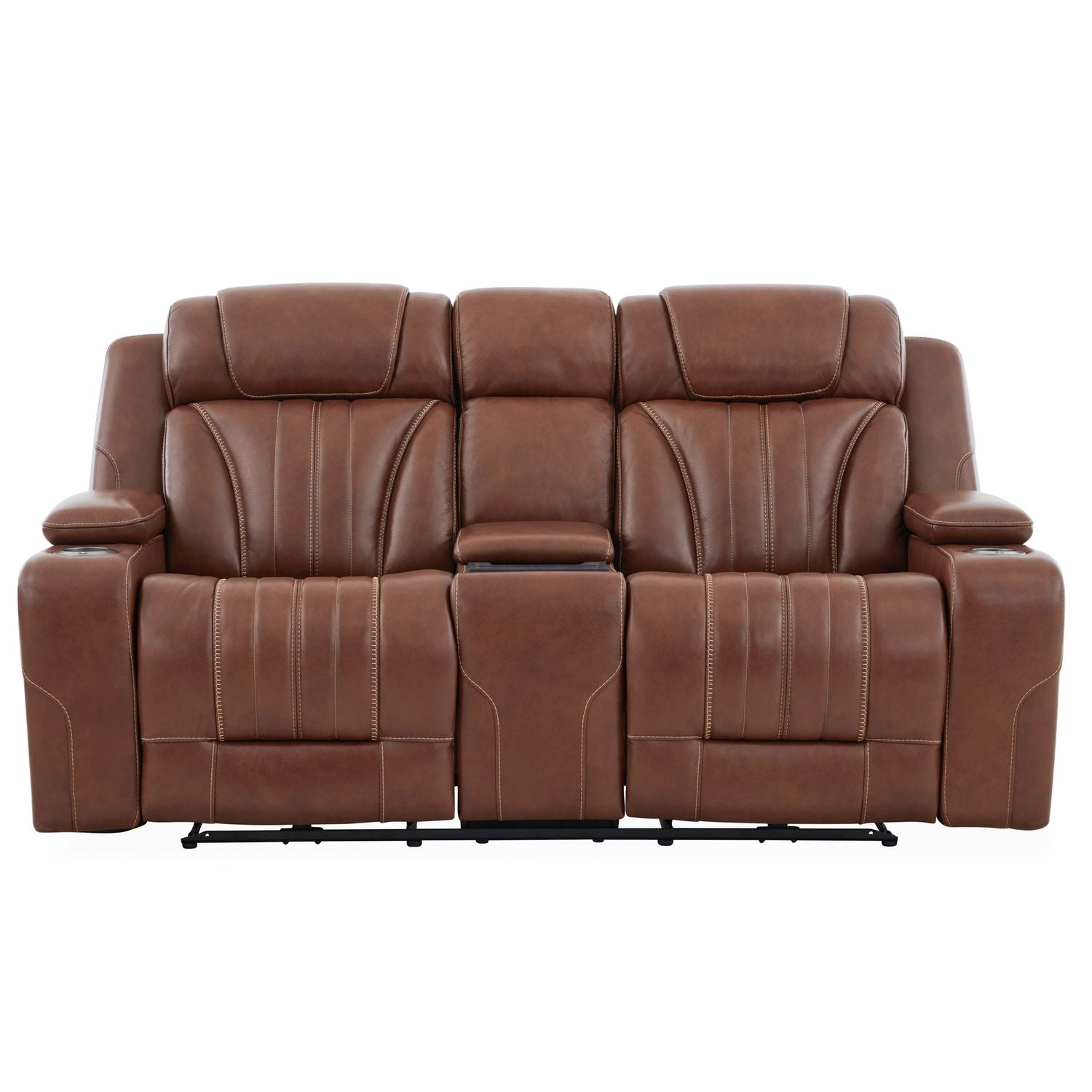 Caswell Dual Power Zero Gravity Loveseat with Console