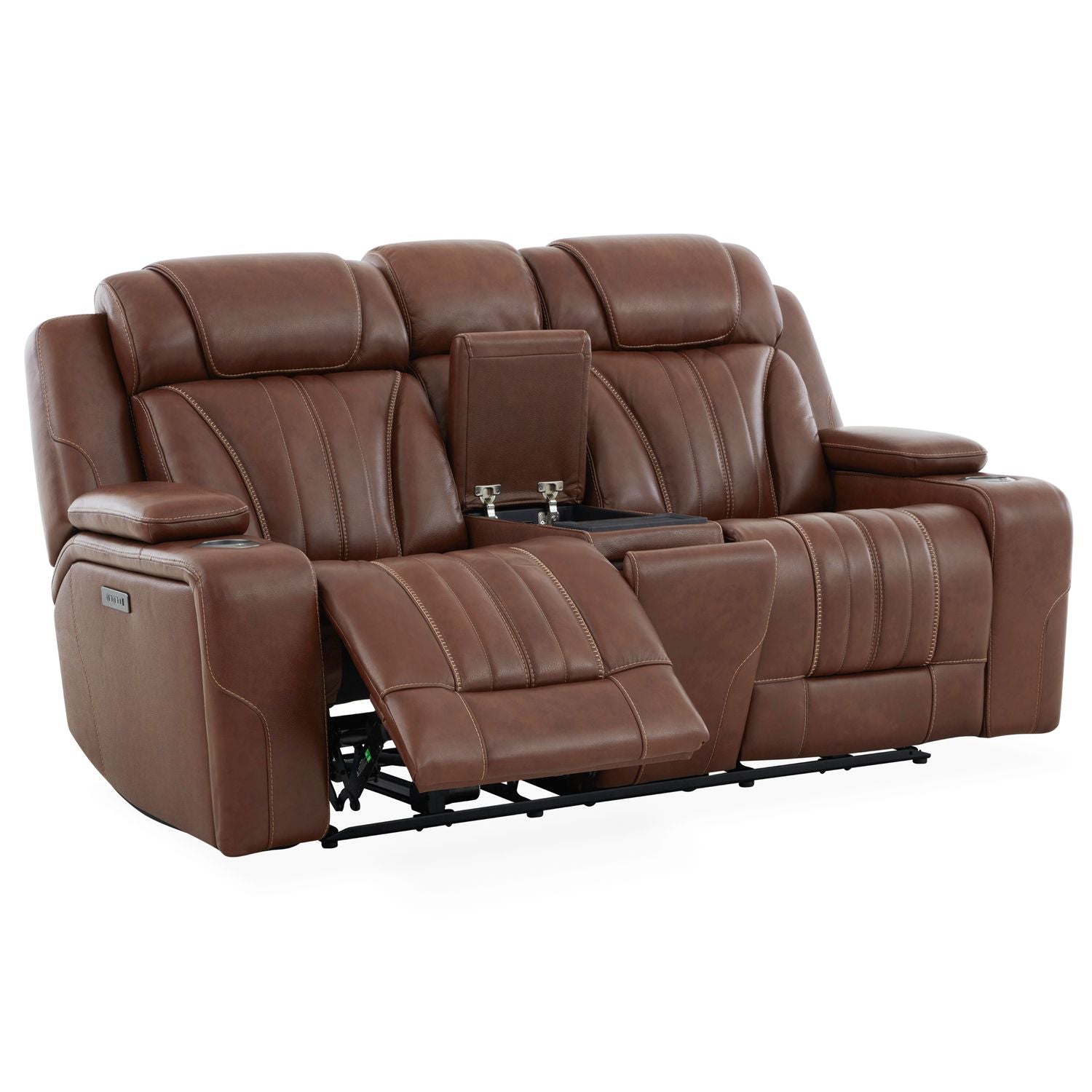 Caswell Dual Power Zero Gravity Loveseat with Console