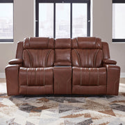 Caswell Dual Power Zero Gravity Loveseat with Console