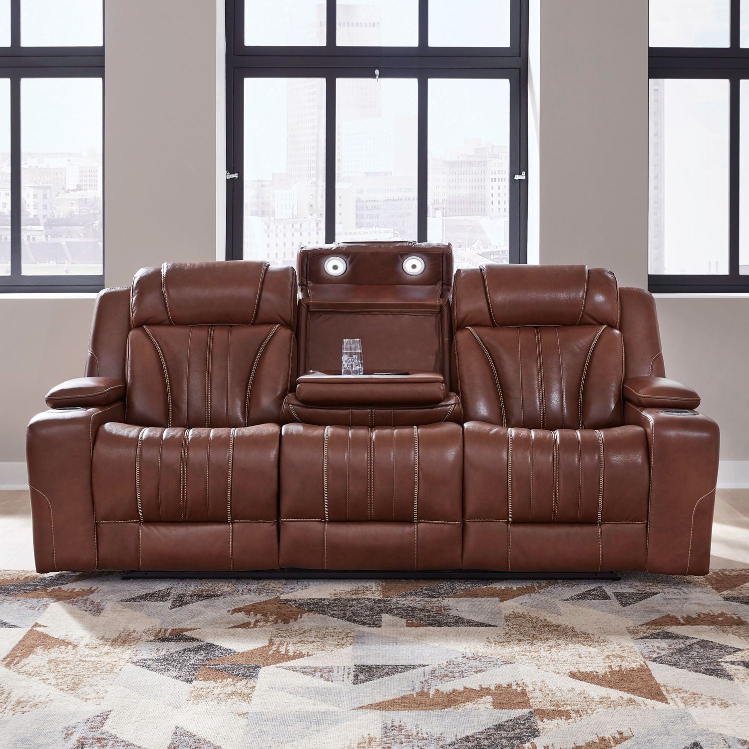 Caswell Dual Power Zero Gravity Sofa