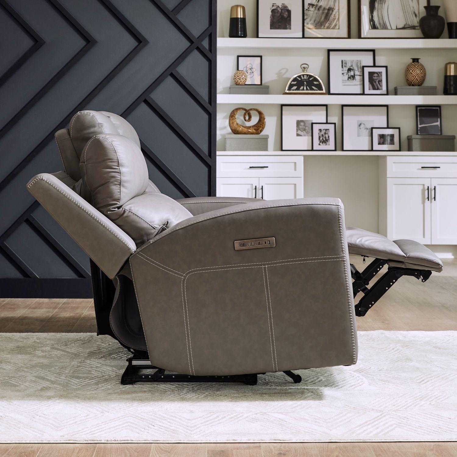 Camden Triple Power Zero Wall Loveseat with Console