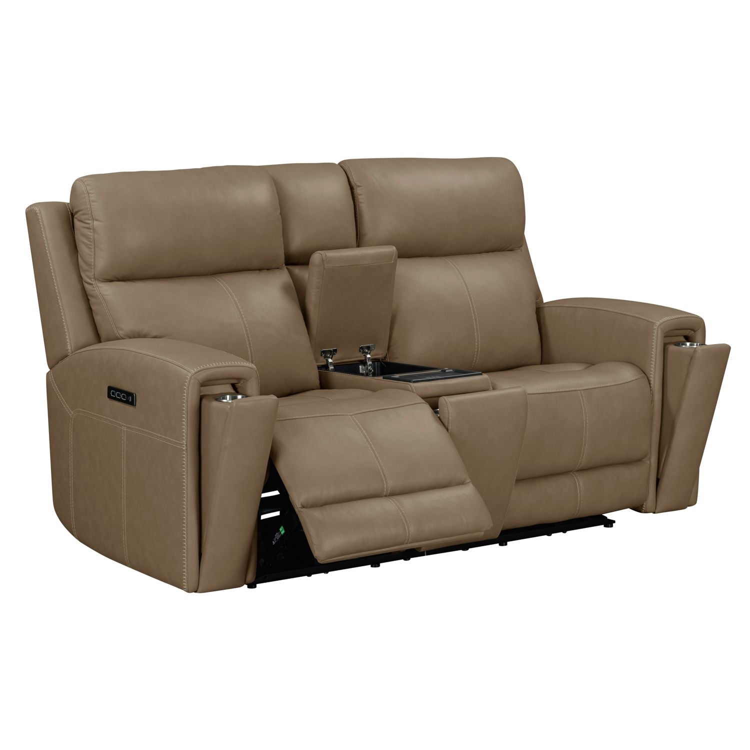 Camden Triple Power Zero Wall Loveseat with Console