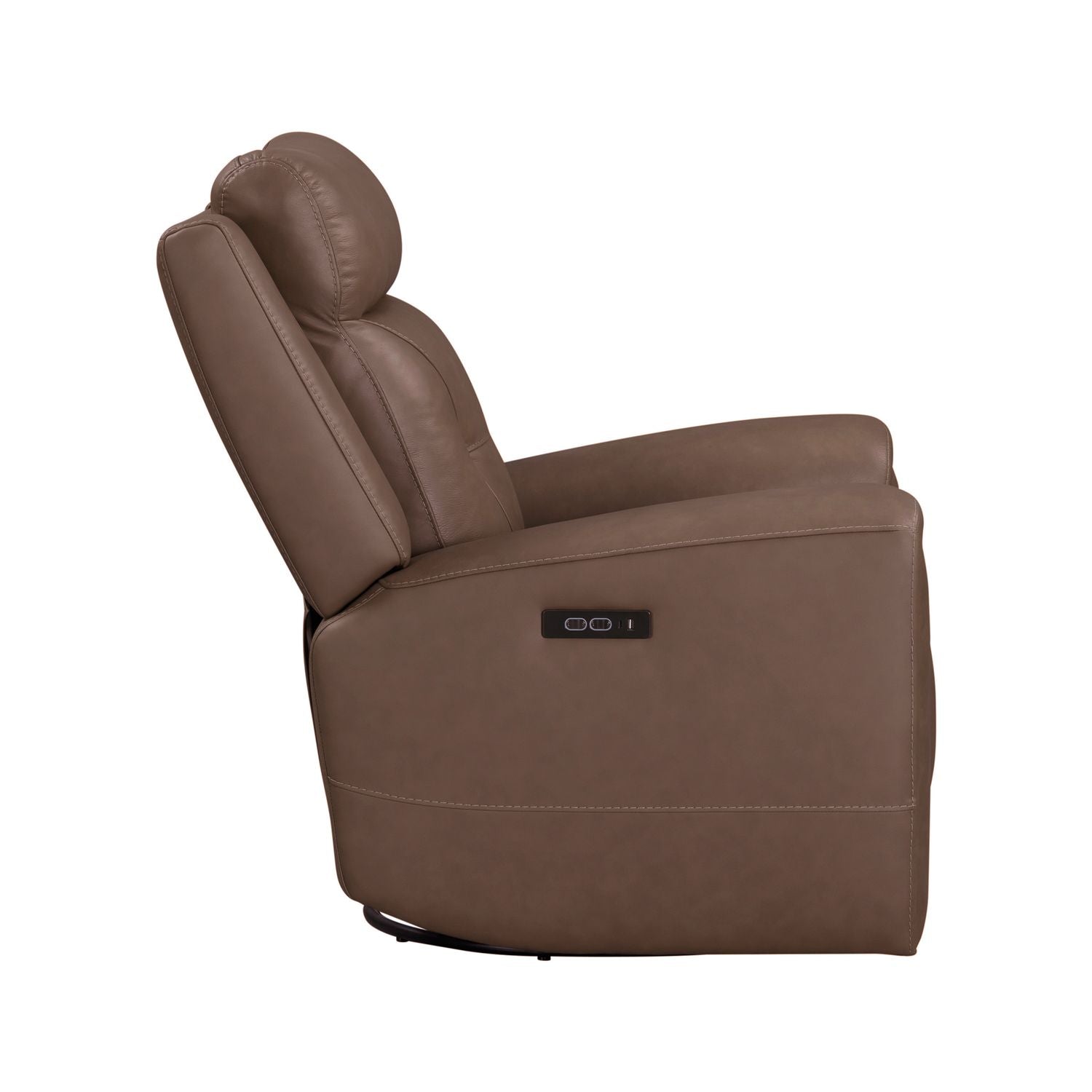 Beckham Dual Power Swivel Glide Recliner