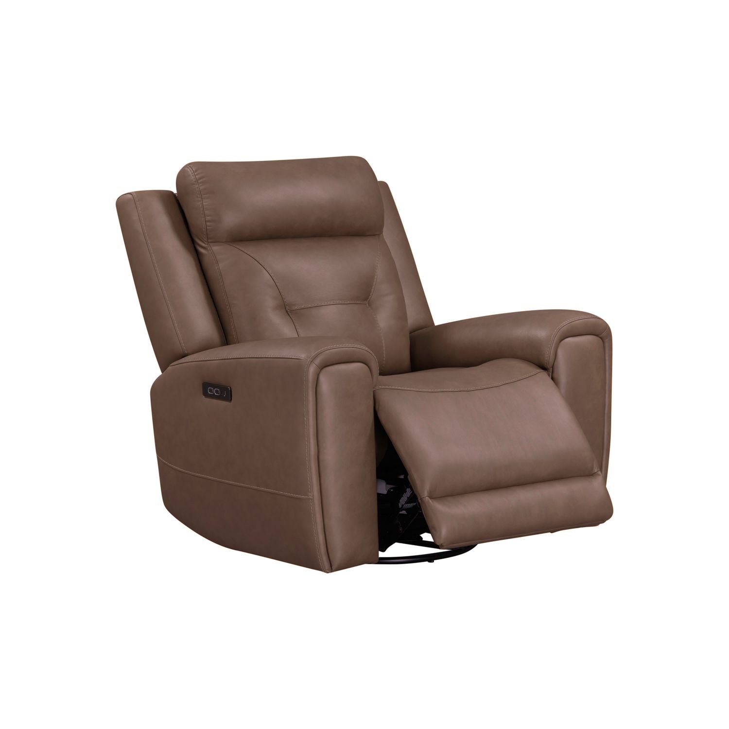 Beckham Dual Power Swivel Glide Recliner