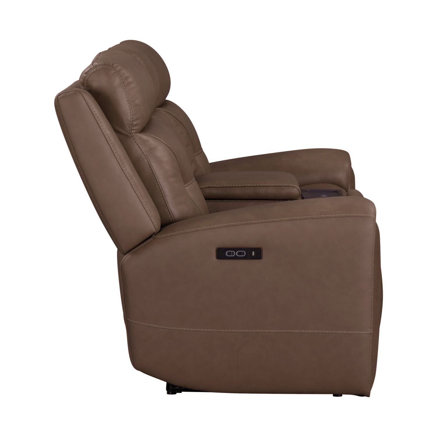 Beckham Dual Power Zero Gravity Loveseat with Console