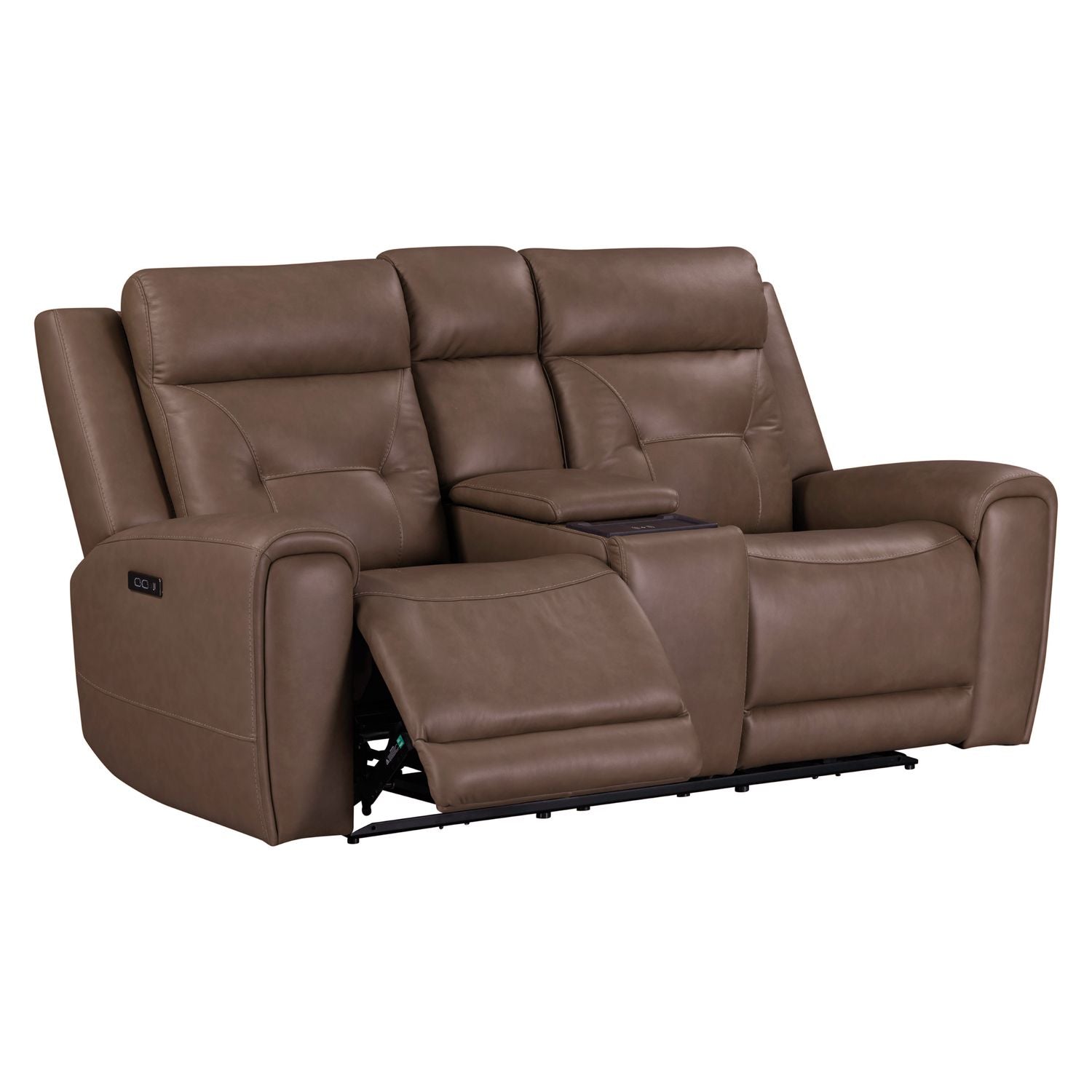 Beckham Dual Power Zero Gravity Loveseat with Console