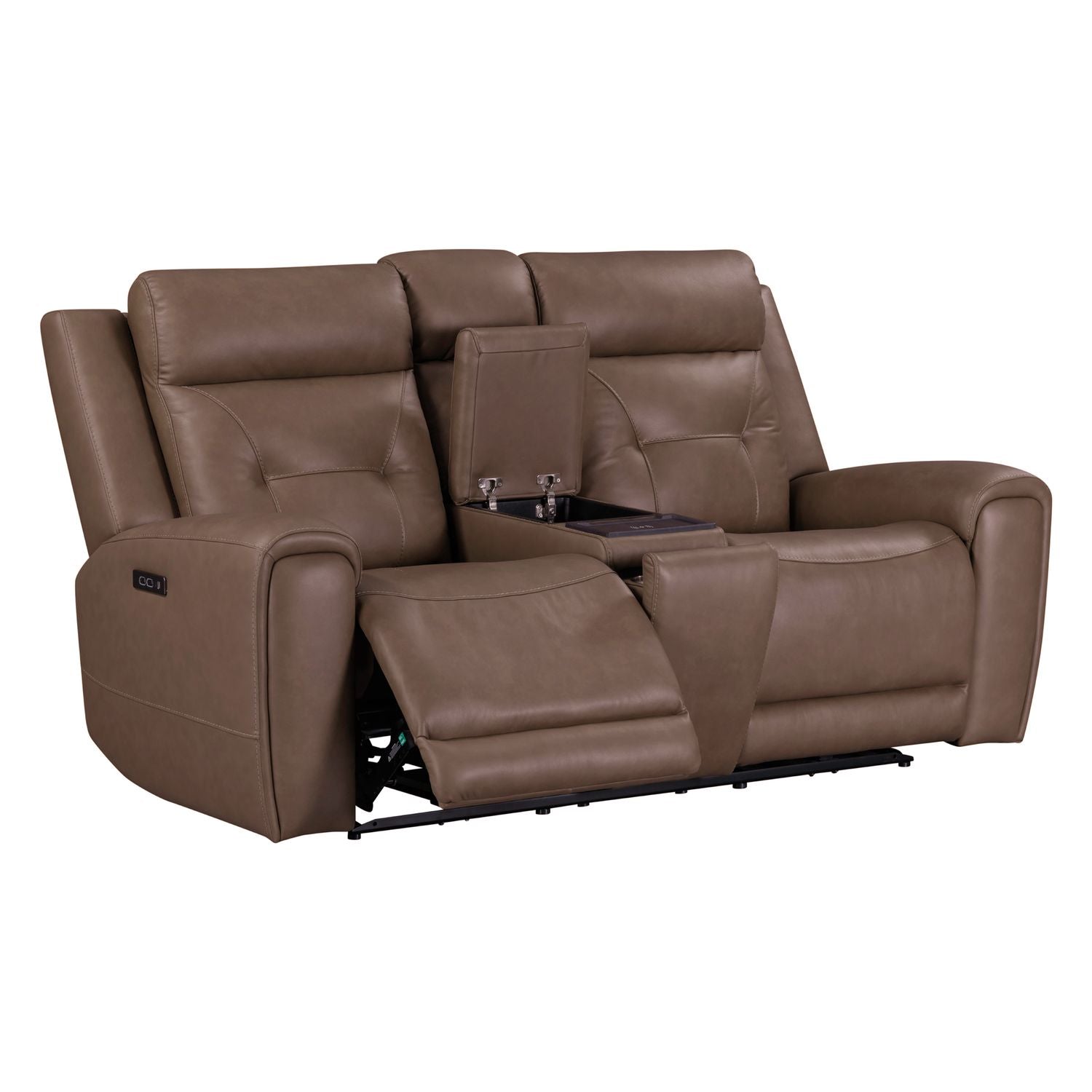 Beckham Dual Power Zero Gravity Loveseat with Console