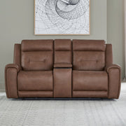 Beckham Dual Power Zero Gravity Loveseat with Console