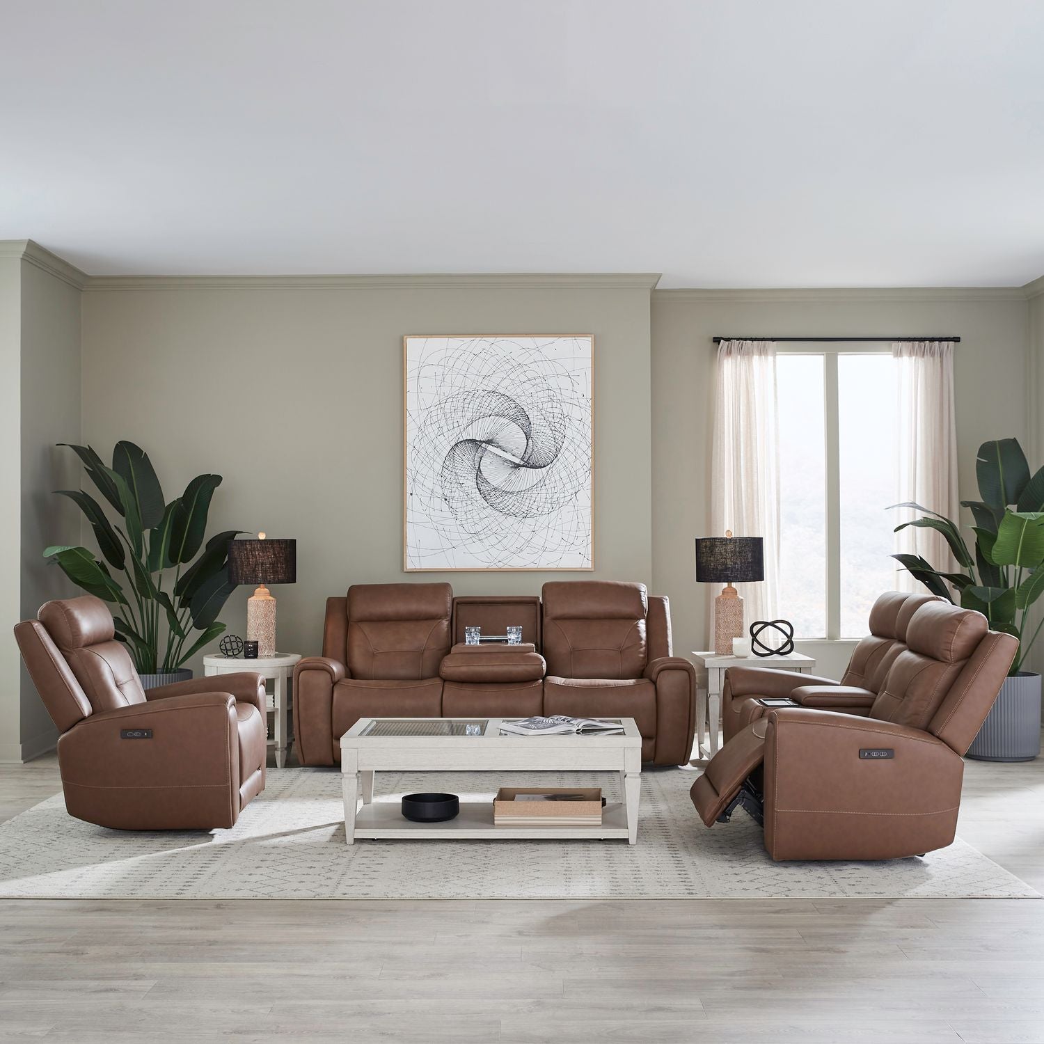 Beckham Sofa with Loveseat & Recliner