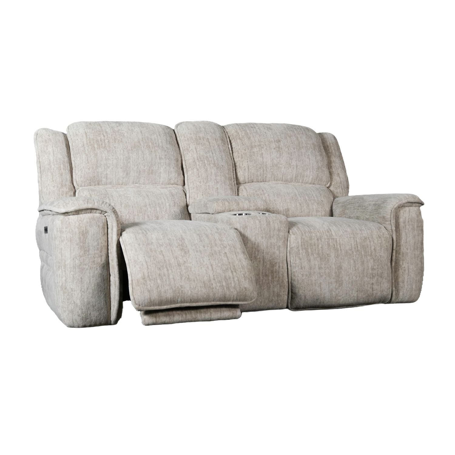 Clayton Triple Power Zero Gravity Loveseat with Console