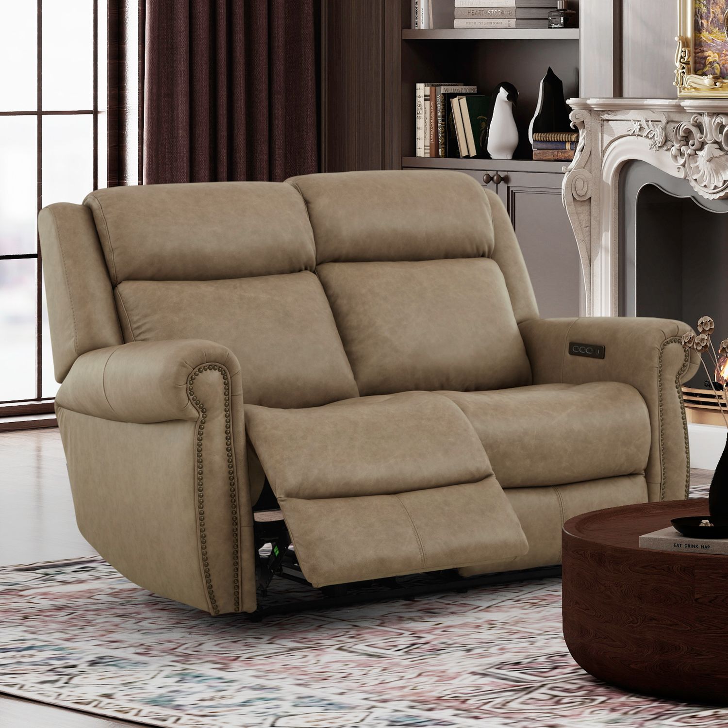 Carlton Triple Power Zero Gravity Loveseat