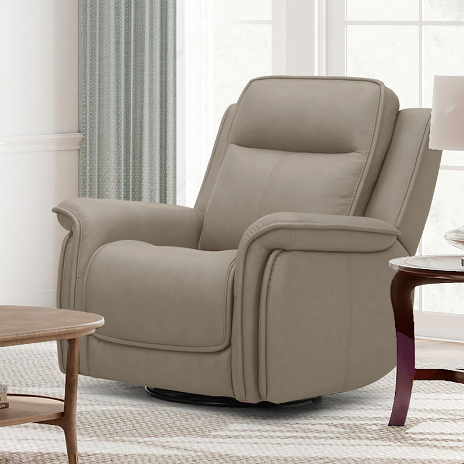 Cora Triple Power Swivel Glide Recliner