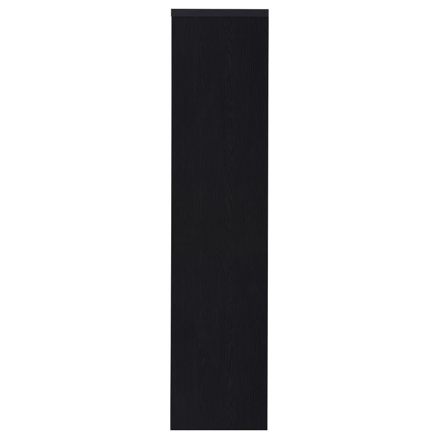 Winfield 4-shelf Media Tower Entertainment Pier Black
