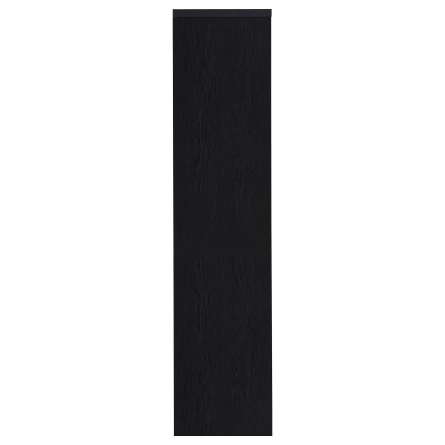 Winfield 4-shelf Media Tower Entertainment Pier Black