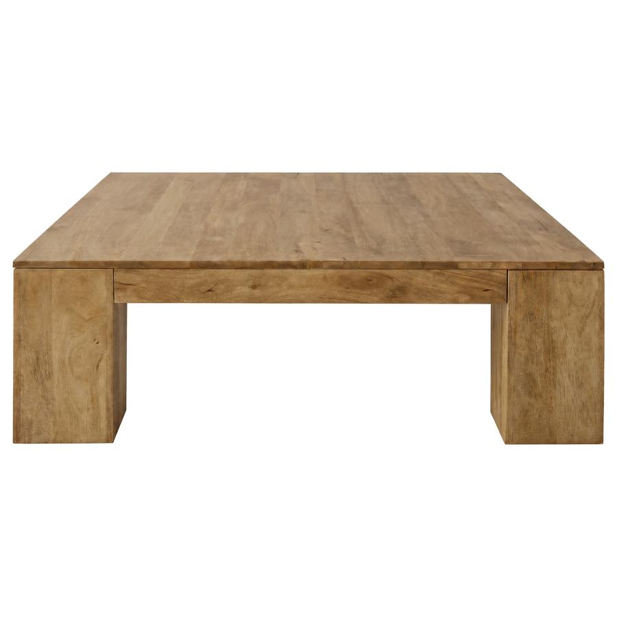 Butte 3-piece Mango Wood Coffee and End Table Set Natural
