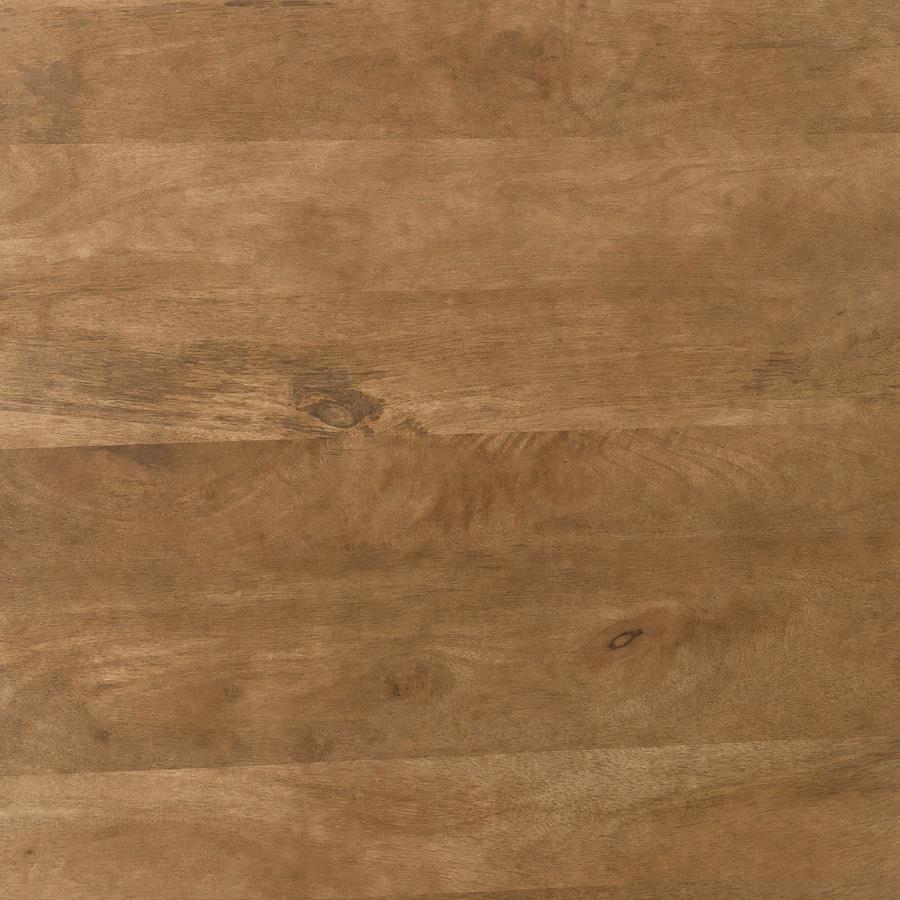 Coffey Round Mango Wood Coffee Table Light Brown