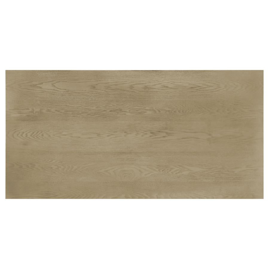 Decker 2-piece Coffee and End Table Set Natural Oak