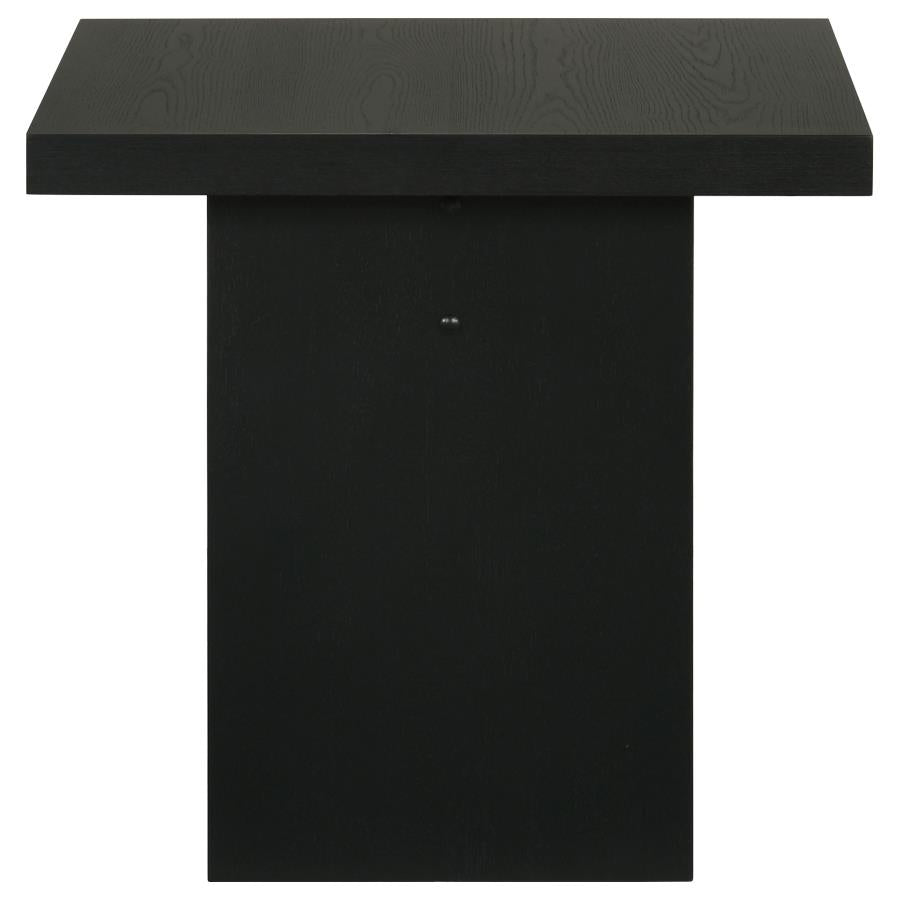 Decker 2-piece Coffee and End Table Set Black