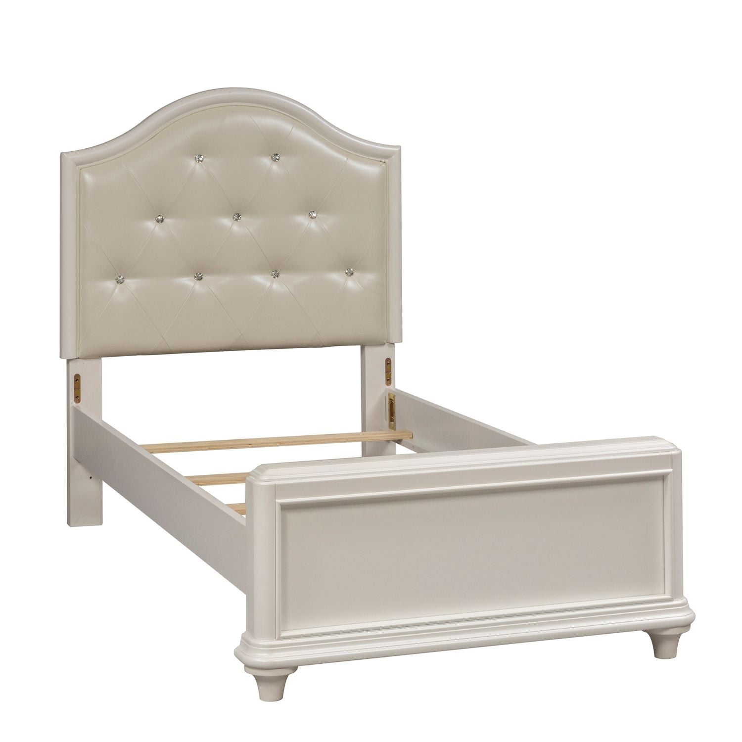 Stardust Twin Panel Bed, Dresser & Mirror
