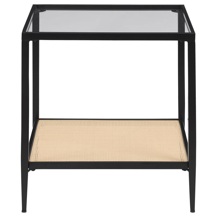 Amherst 2-piece Coffee and End Table Set Black