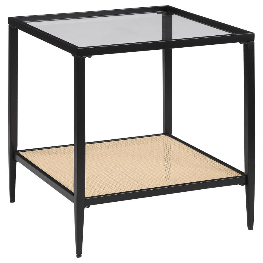 Amherst 3-piece Coffee and End Table Set Black