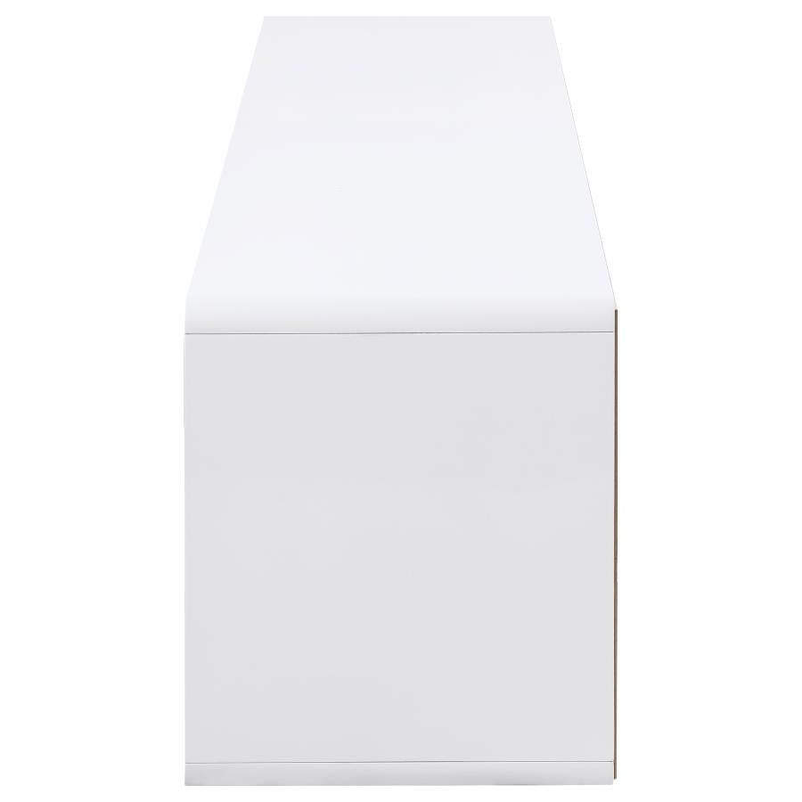 Ellice 71-inch TV Stand Media Console White